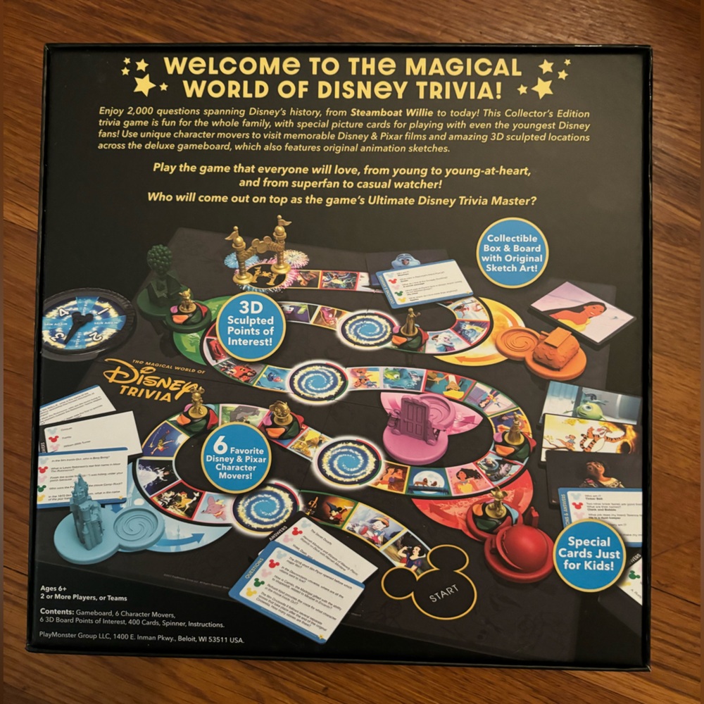 ‼️ SALE ☃️‼️ Disney Trivia Game - Never Played! - Picture 2 of 2